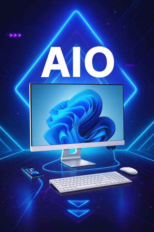 Ordinateur de bureau tout-en-un 24 pouces, processeur i7-12650H, DDR4, 16 Go de RAM, SSD de 512 Go, écran OEM, ordinateur de jeu tout-en-un avec batterie UPS