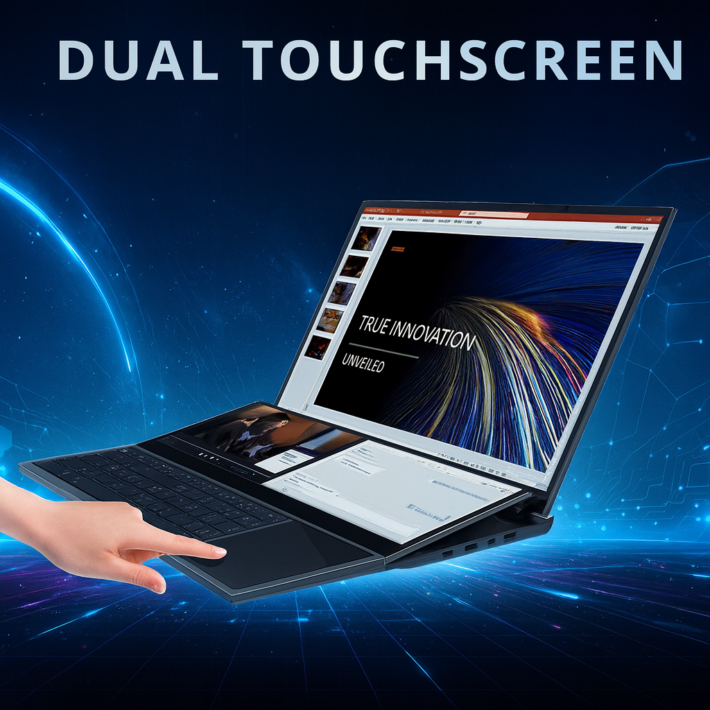 Ordinateur portable neuf avec double écran tactile 16 pouces et 14 pouces SSD Intel Core I7-10850H 10e 11e génération