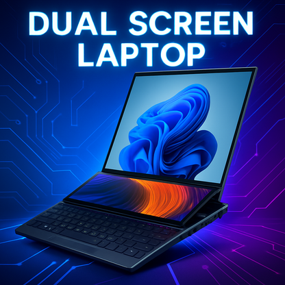 Ordinateur portable neuf avec double écran tactile 16 pouces et 14 pouces SSD Intel Core I7-10850H 10e 11e génération