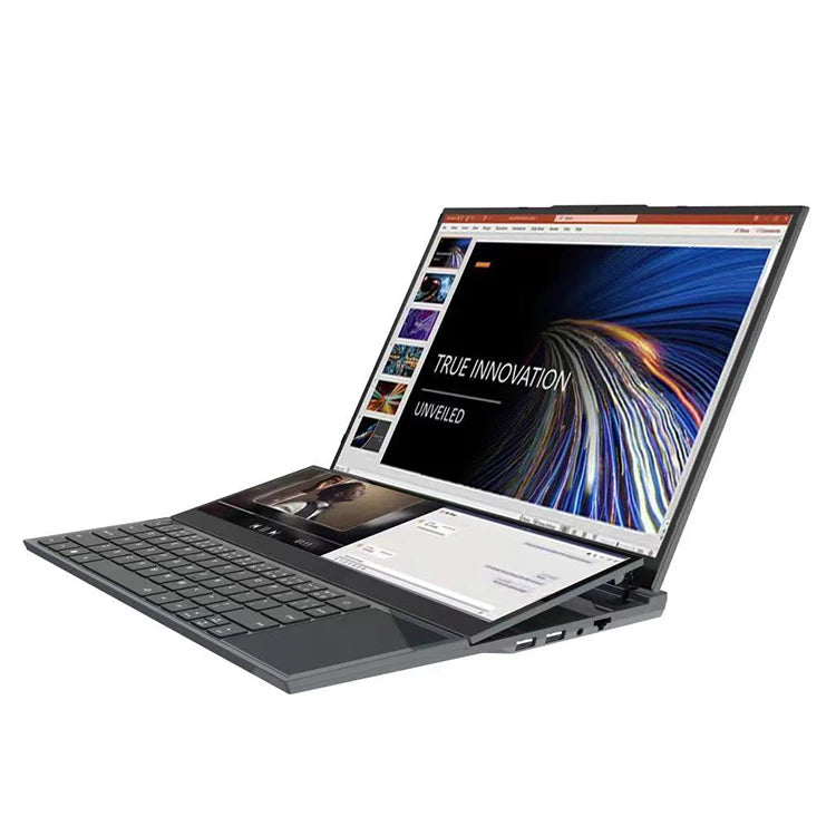 Ordinateur portable neuf avec double écran tactile 16 pouces et 14 pouces SSD Intel Core I7-10850H 10e 11e génération